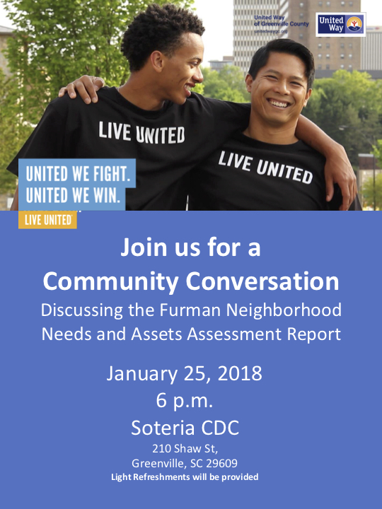Community Conversation Flyer -Soteria